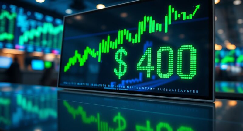 bittensor rebounds past 400