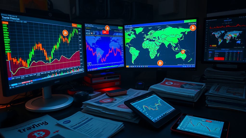 trade policies influence crypto volatility