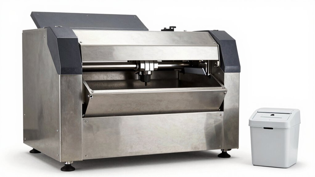 commercial shredders outperform small