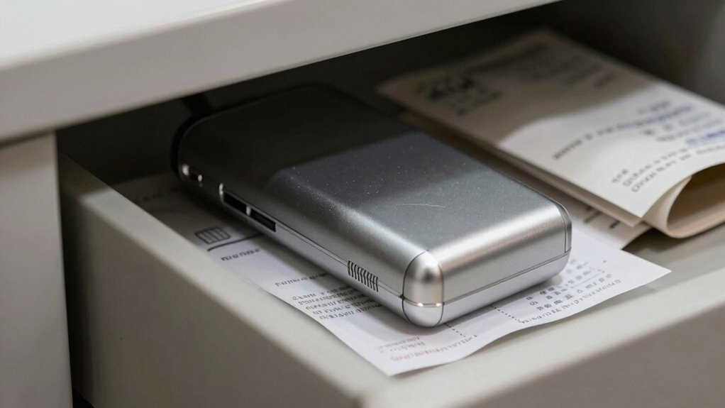 concealed secure backup storage