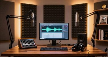 crypto podcast studio upgrade