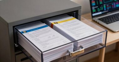 crypto record organization system