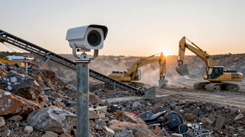 durable outdoor mining surveillance