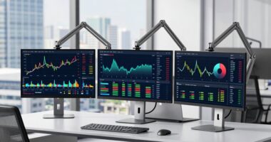 efficient multi monitor workspace