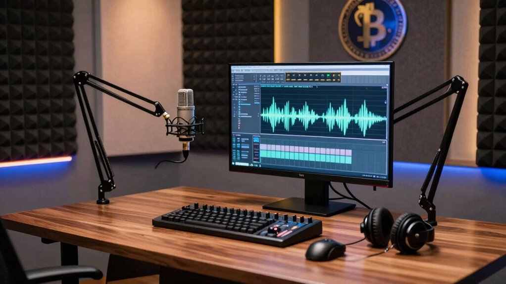 enhance audio recording environment