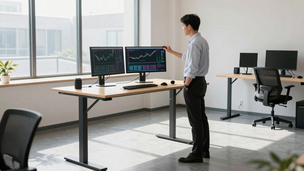 ergonomic setup for standing