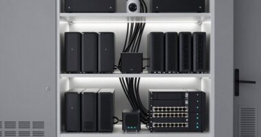 essential home server closet