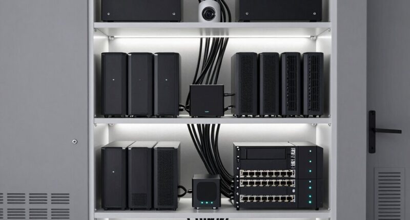 essential home server closet