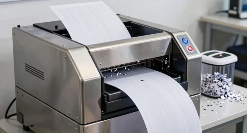 industrial shredders advantages