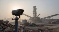 mining site outdoor surveillance