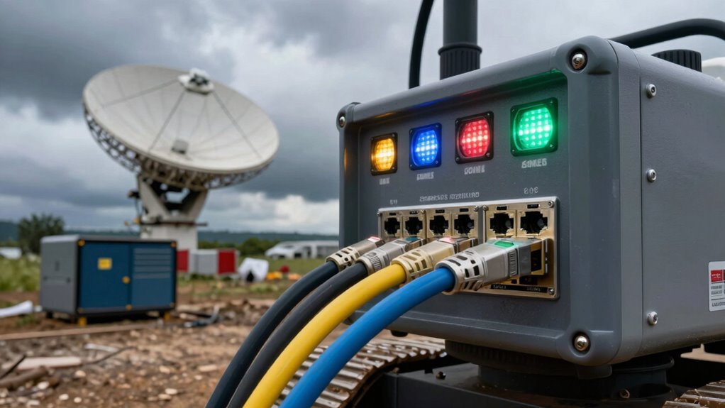 network redundancy ensures continuous mining