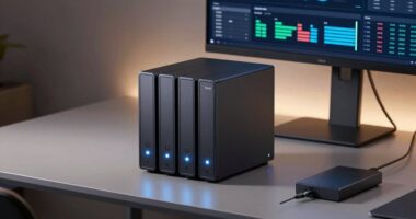 network storage outperforms external