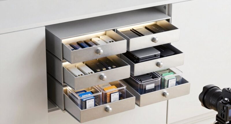 organized family backup system