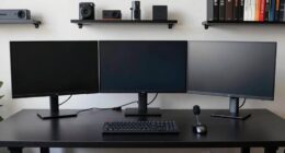 organized multi pc trading setup