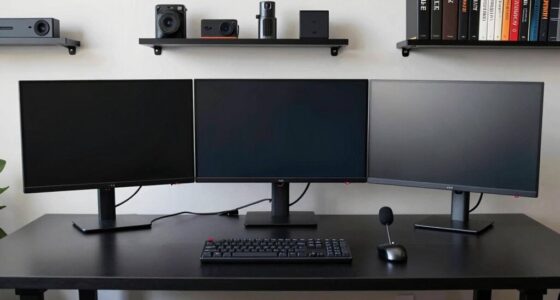 organized multi pc trading setup