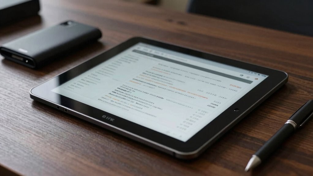 secure durable e ink devices
