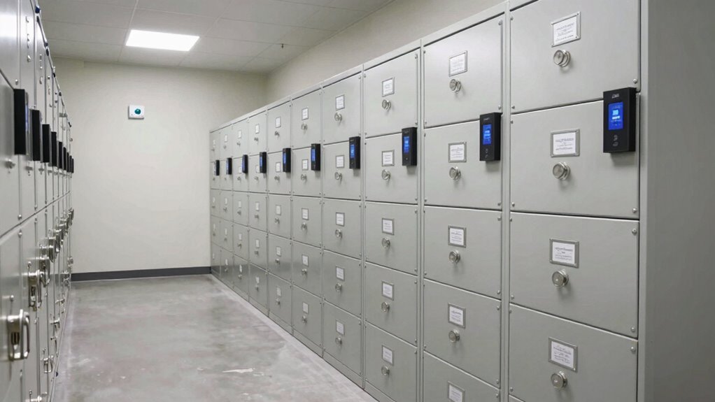secure encrypted physical storage