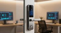 small crypto office lock