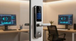 small crypto office lock