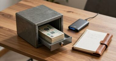 using offline crypto storage