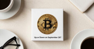Bitcoin Up Or Down On September 26?