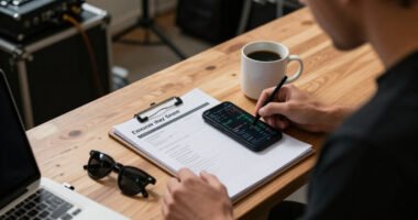 Why Solo Performers Need A Clear One-Page Show-Day Run Sheet
