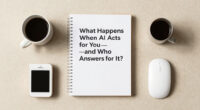 What Happens When AI Acts For You—and Who Answers For It?