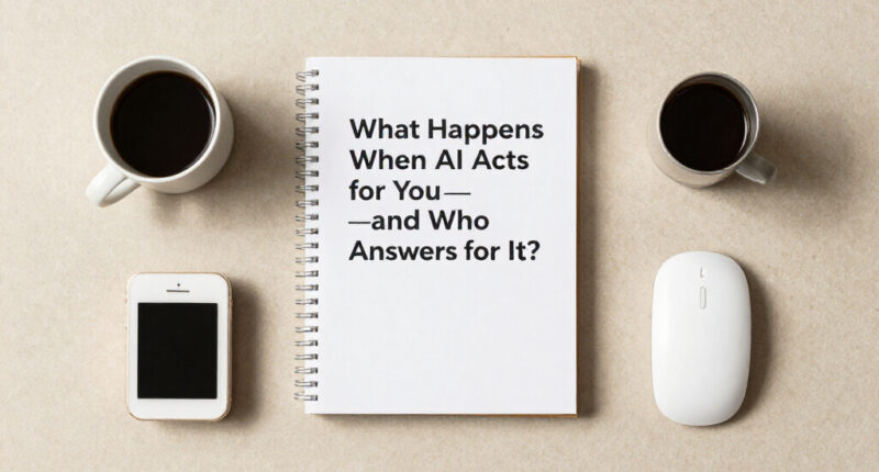What Happens When AI Acts For You—and Who Answers For It?